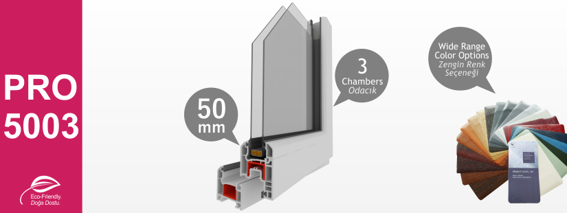 Pro5003 Series Pvc Profiles