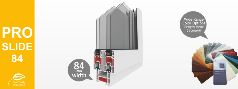 Prosür-84 Serisi Pvc Profiller